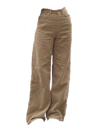 brown corduroy pants