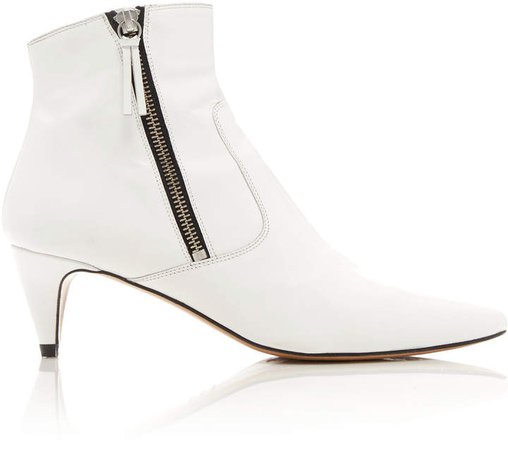 Deby Leather Ankle Boots