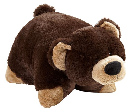 brown bear pillow pet