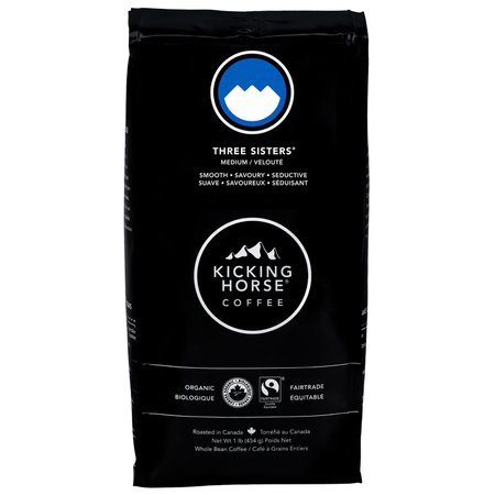 Kicking Horse Coffee - Three Sisters - Medium Roast, Whole Bean | Walmart Canada