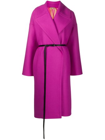 Purple Nº21 dropped-shoulder wool coat 20IN2M0N0313219 - Farfetch