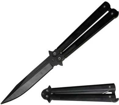 all-black-heavy-butterfly-knife