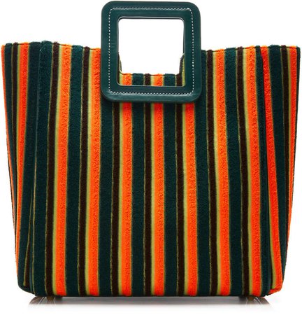 Shirley Striped Terry Tote