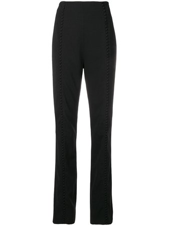 Black 16Arlington High Rise Tailored Trousers | Farfetch.com