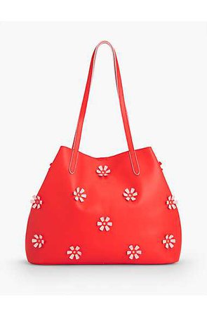 Plano All-Over Flower Tote | Talbots