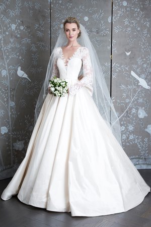 Ballgown, Lacy, Ivory wedding dress