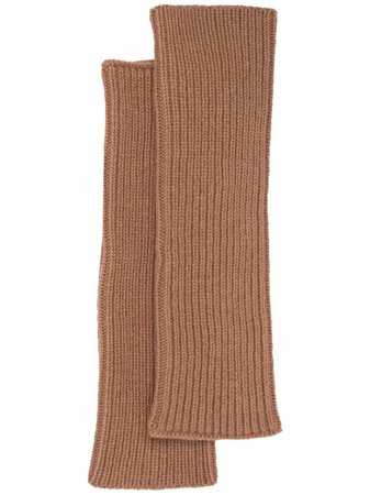 Ma'ry'ya knitted-wool arm warmers - FARFETCH