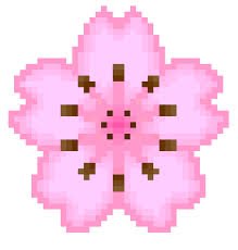 sakura blossoms pixel - Google Search