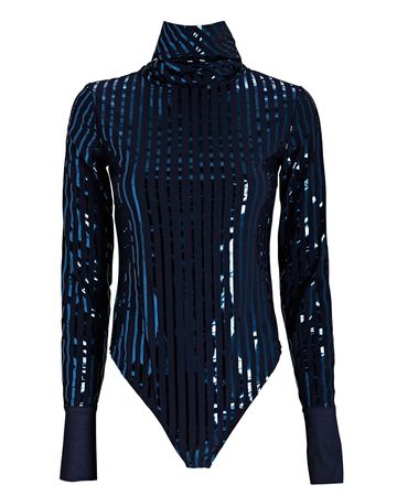 Kimberly Goldson Digniti Bodysuit In Blue | INTERMIX®