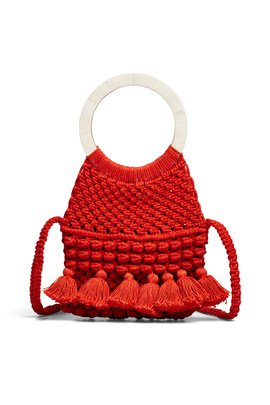 Williamsburg Straw Circle Bag by Cleobella Handbags for $15 | Rent the Runway