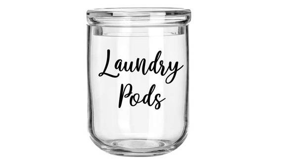 Laundry Pods Label Decal / Laundry Room Decor / Laundry | Etsy