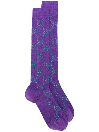 gucci purple sock