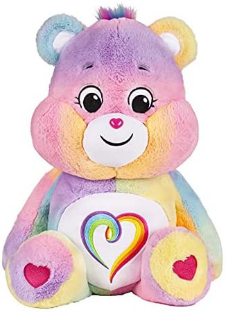 Amazon.com: Care Bears 22284 24 Inch Jumbo Plush Togetherness Bear, Collectable Cute Plush Toy, Giant Teddy Bear, Cuddly Toys for Children, Soft Toys for Girls, Big Teddy Suitable for Girls and Boys 4 Years + : Toys & Games