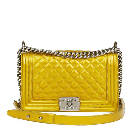 Bright Yellow Chanel Bag