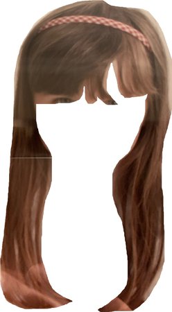 school girl’s hair