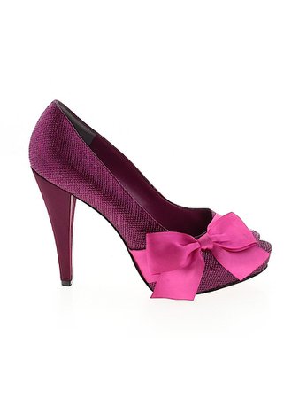Paris Hilton Solid Pink Heels Size 8 - 60% off | thredUP