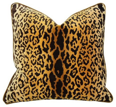 Scalamandré Leopardo/Mohair Pillows, Pr - Vintage Ornaments, Accents & More - Week 38 - Sales Events 2018 | One Kings Lane