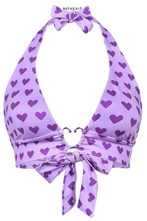 ✰ succubus heart halter | purple  – noxexit