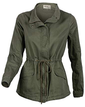 olive military jacket