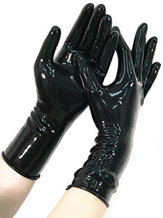 black gloves latex