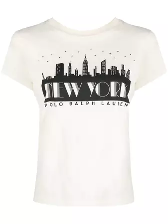 Polo Ralph Lauren graphic-print short-sleeve T-shirt