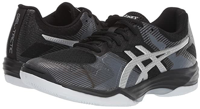 GEL-Tactic(r) (Black/Silver) Women's Volleyball Shoes