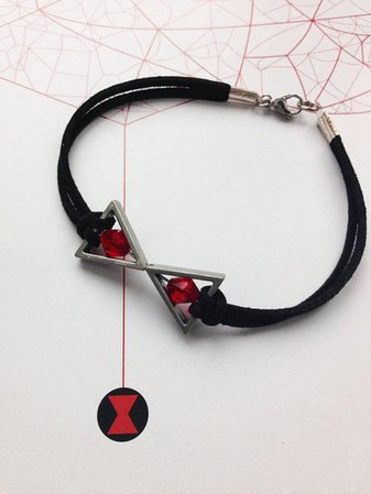 Black Widow Avengers bracelet