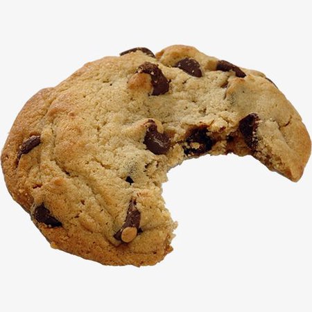 half bitten cookie