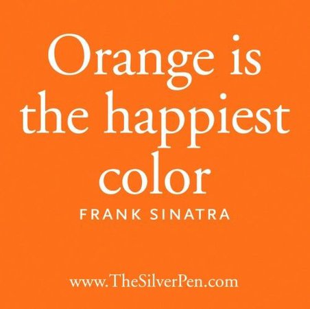 quotes about the color orange - Google Search