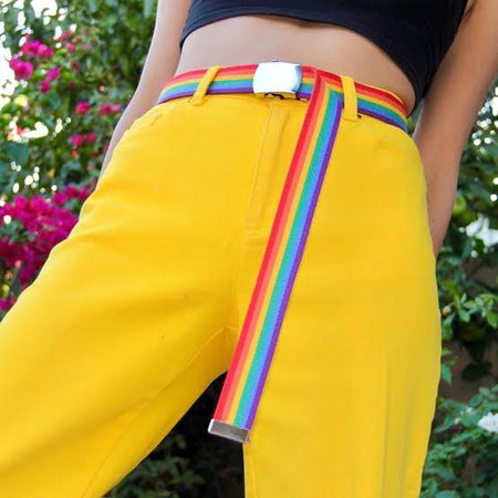 pride belt outfit - Google Search