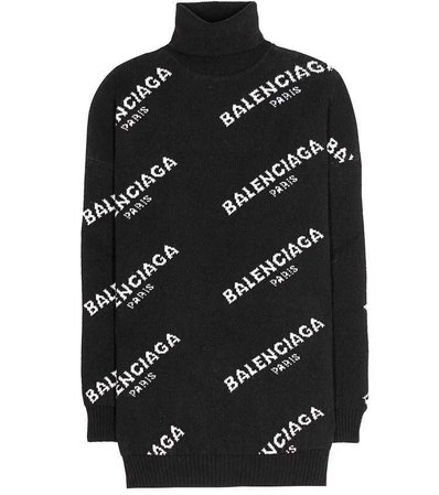 Balenciaga Wool Turtleneck Sweater
