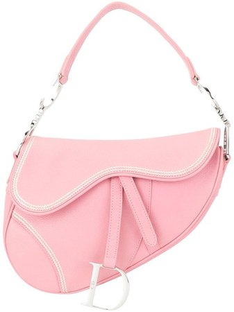 Spoiled Libra - pink dior saddle bag