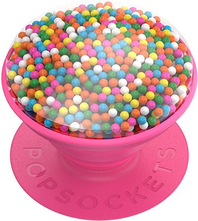 Amazon.com: PopSockets: PopGrip with Swappable Top for Phones and Tablets - Wacky Resin Teeny Sprinkles