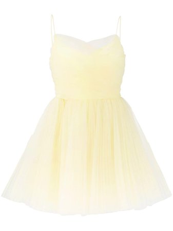 Brognano wrap-waist Tulle Mini Dress - Farfetch
