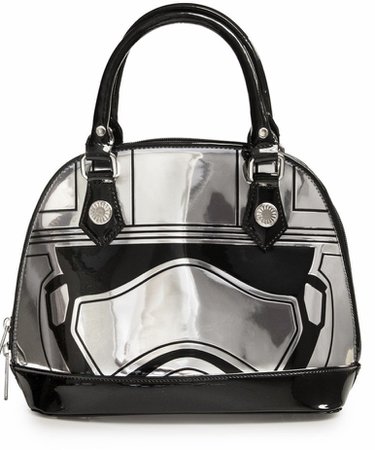 Loungefly x Star Wars: The Force Awakens Captain Phasma Embossed Mini Dome Bag