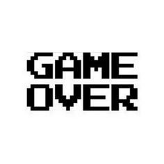 Game Over text