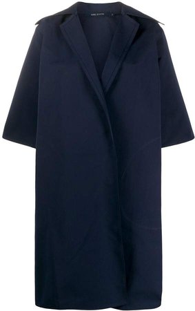 oversized midi coat