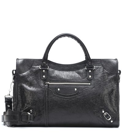 Classic City S leather tote