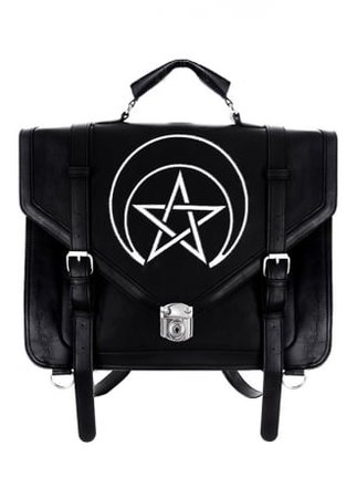 RESTYLE Unholy Gothic Messenger Bag