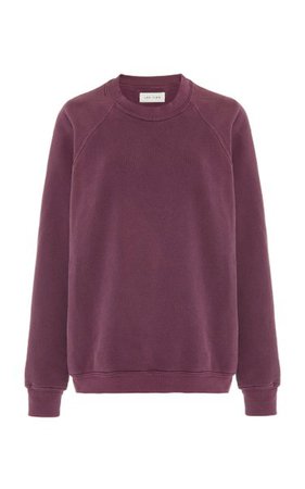 Classic Cotton Fleece Crewneck Sweatshirt By Les Tien | Moda Operandi