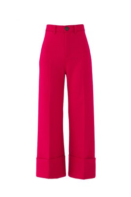 Anson Cropped Button Pants by Tibi for $70 | Rent the Runway