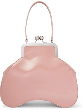 Baby Bean Leather Tote - Pink