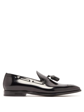 Buxley tassel patent-leather loafers | Burberry | MATCHESFASHION.COM UK