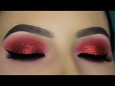 ❤️️ ➖Brows- Brow definer in dark brown @anastasiabeverlyhills ➖Eyes- Modern renaissance palette in burn… | Makeup, Red eye makeup, Holiday makeup looks