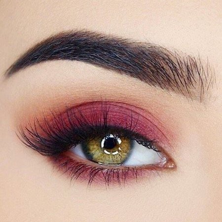 Fuchsia Eye Makeup