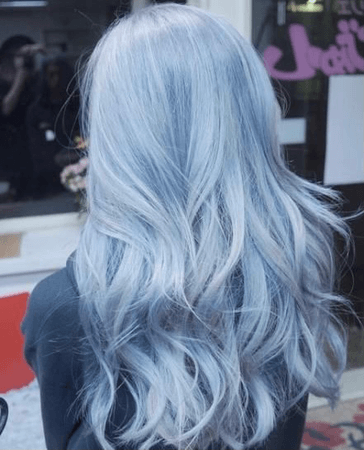 Light Blue Hair