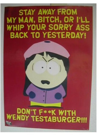 South Park Poster SouthPark Wendy TV Commercial | eBay