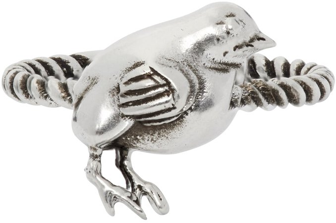 Gucci Silver Chick Ring