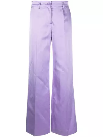 P.A.R.O.S.H. Pleated wide-leg Trousers