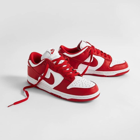 red and white nikes